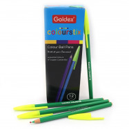 Ручка масл. Goldex "Colorstix #932 Индия 1,0мм, красная